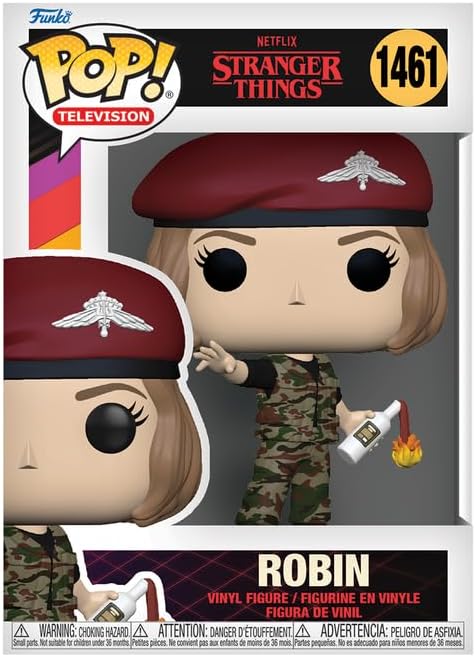 Funko POP! TV: Stranger Things - Hunter Robin With Cocktail - Collectable Vinyl Figure - Gift Idea