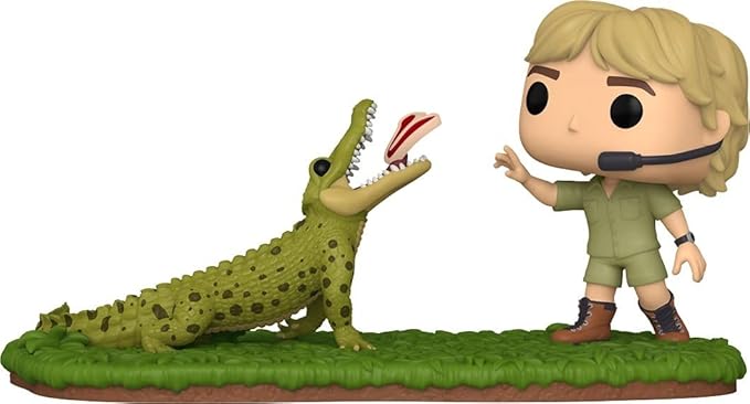 Funko Pop! Moment: Australia Zoo - Steve Irwin with 'Agro' The Crocodile #75