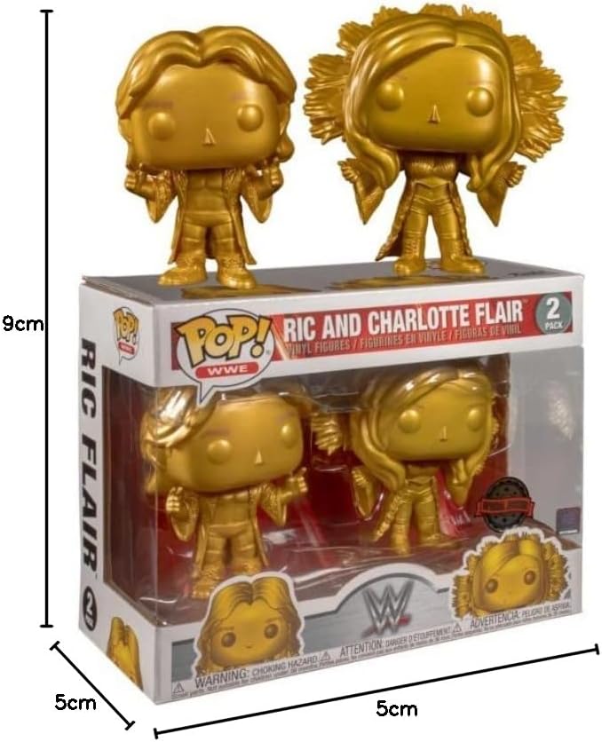 Funko POP! WWE - Ric & Charlotte Flair (WWE Exclusive)