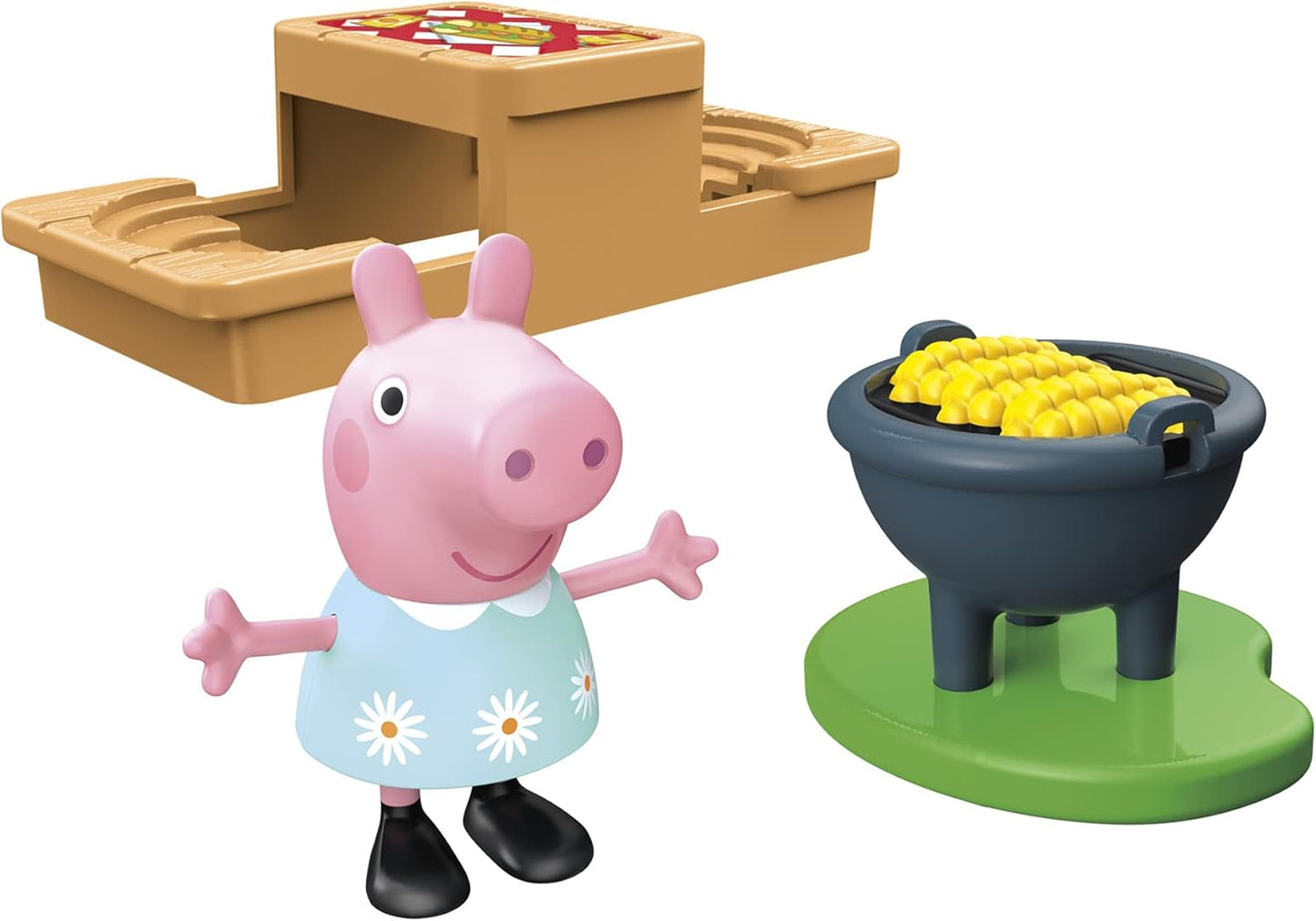 Peppa Pig Peppa Picnic Fun Adventure Playset with two Toy Figures