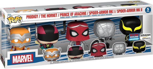 Funko POP! Marvel: Year Of the Spider Prodigy 5 Pack Spider-man