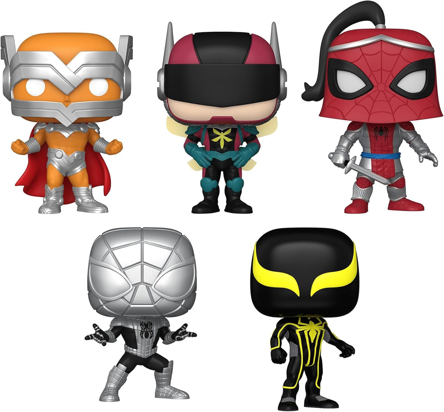 Funko POP! Marvel: Year Of the Spider Prodigy 5 Pack Spider-man