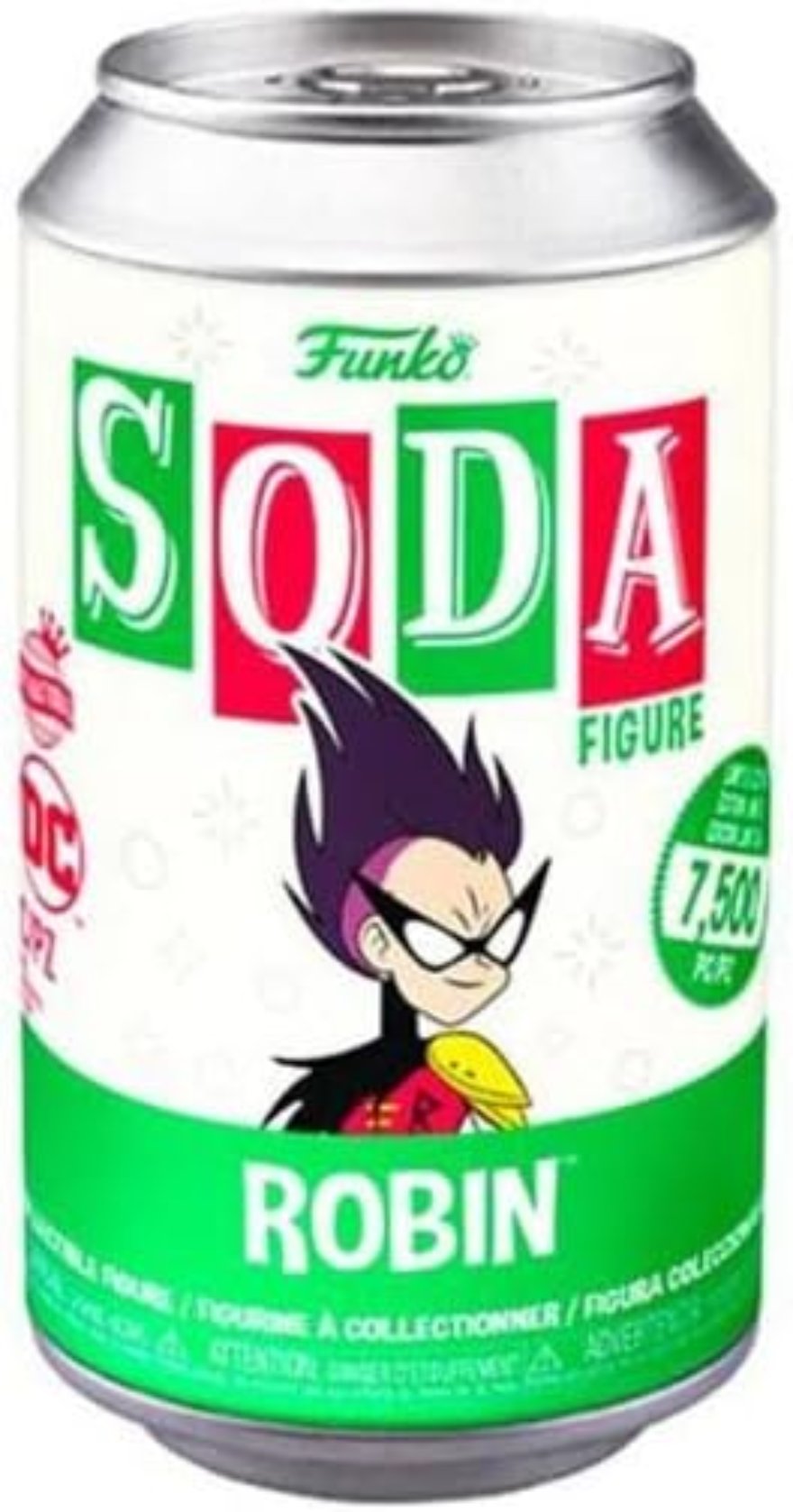 Funko Soda - DC Teen Titans Go! - Robin (Chance of Chase)