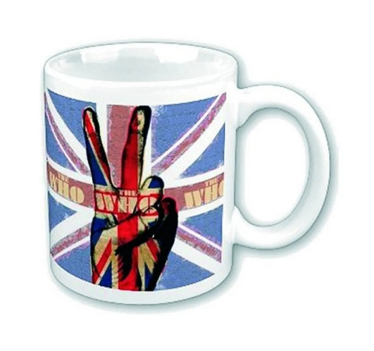Rock Off Mug - The Who Peace Fingers