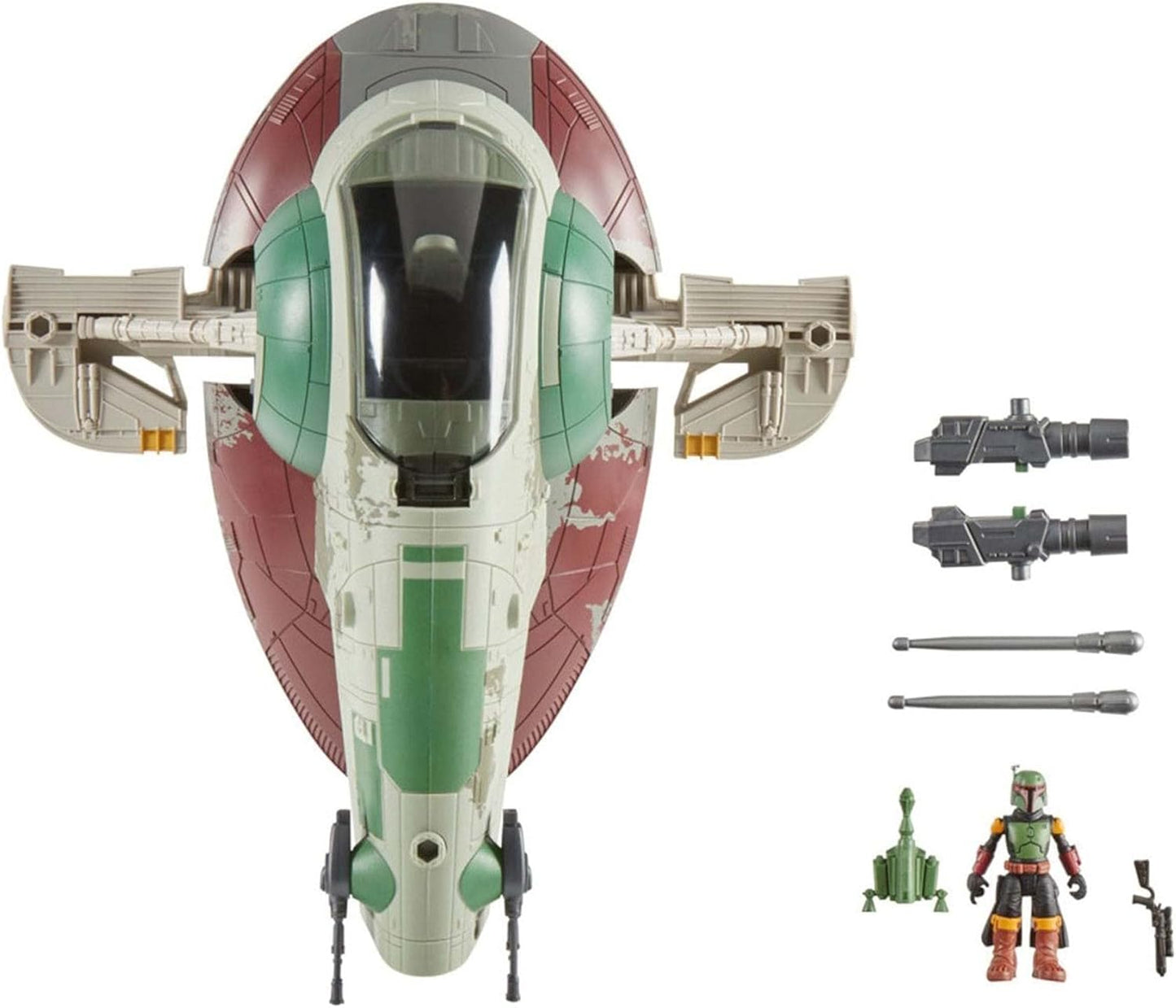 Star Wars Mission Fleet Starship Skirmish, Boba Fett and Starship Toy for Kids, 2.5-Inch-Scale Figure and Vehicle