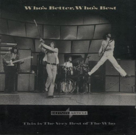 The Who Whos Better Whos Best CD Album