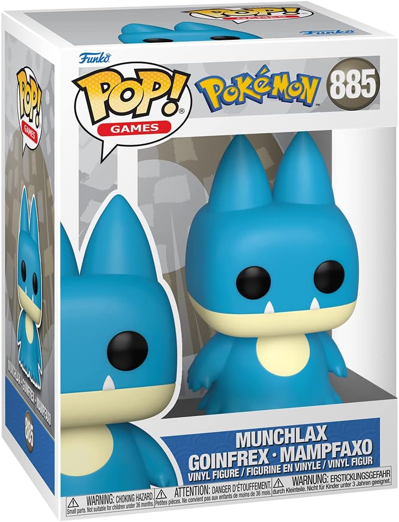 Funko POP! Games: Pokemon - Munchlax - Collectable Vinyl Figure 885