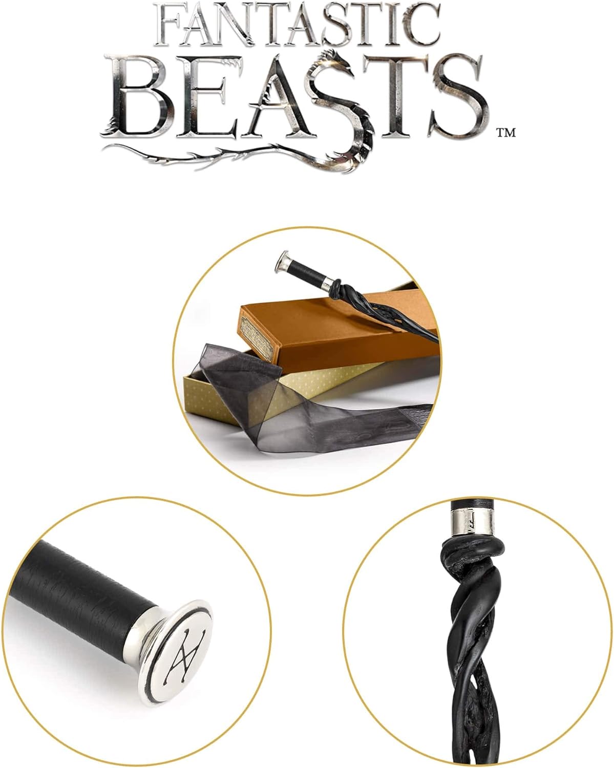 The Noble Collection  Albus Dumbledore's Wand in Collector's Box  15.7in 40cm