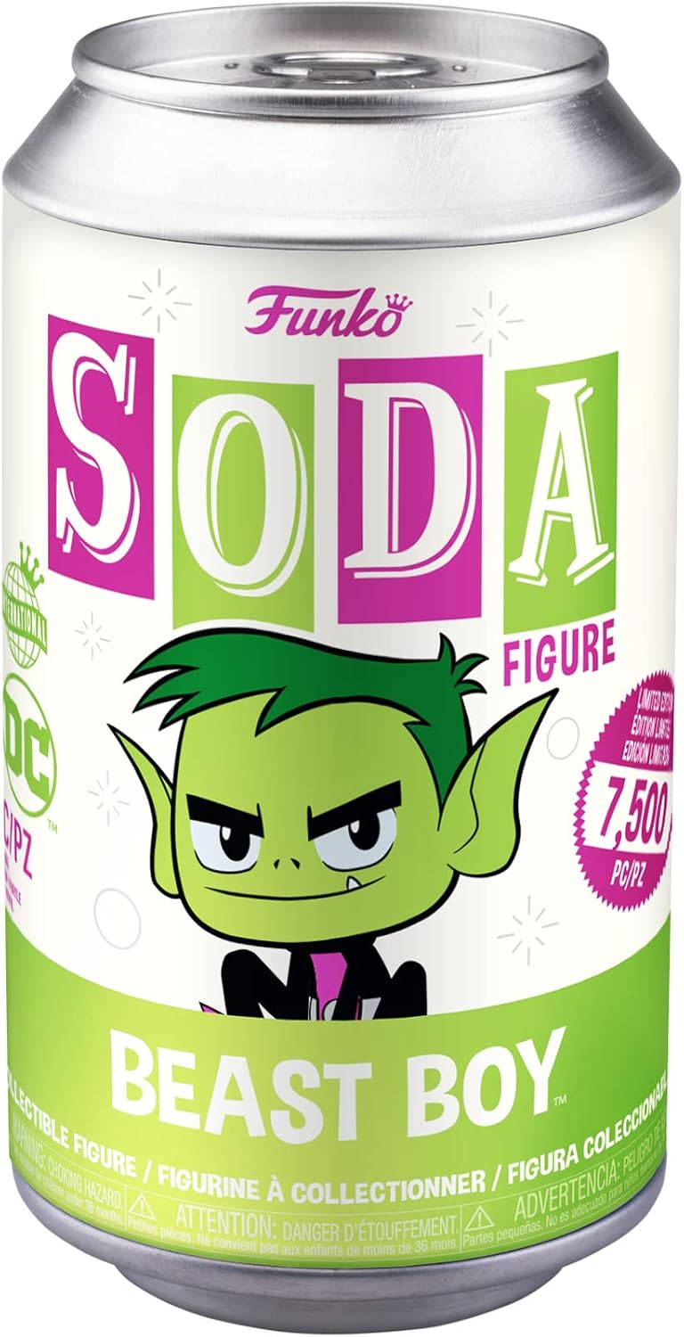 Funko Vinyl Soda: Teen Titans Go - Beast Boy (LE 7,500pcs)