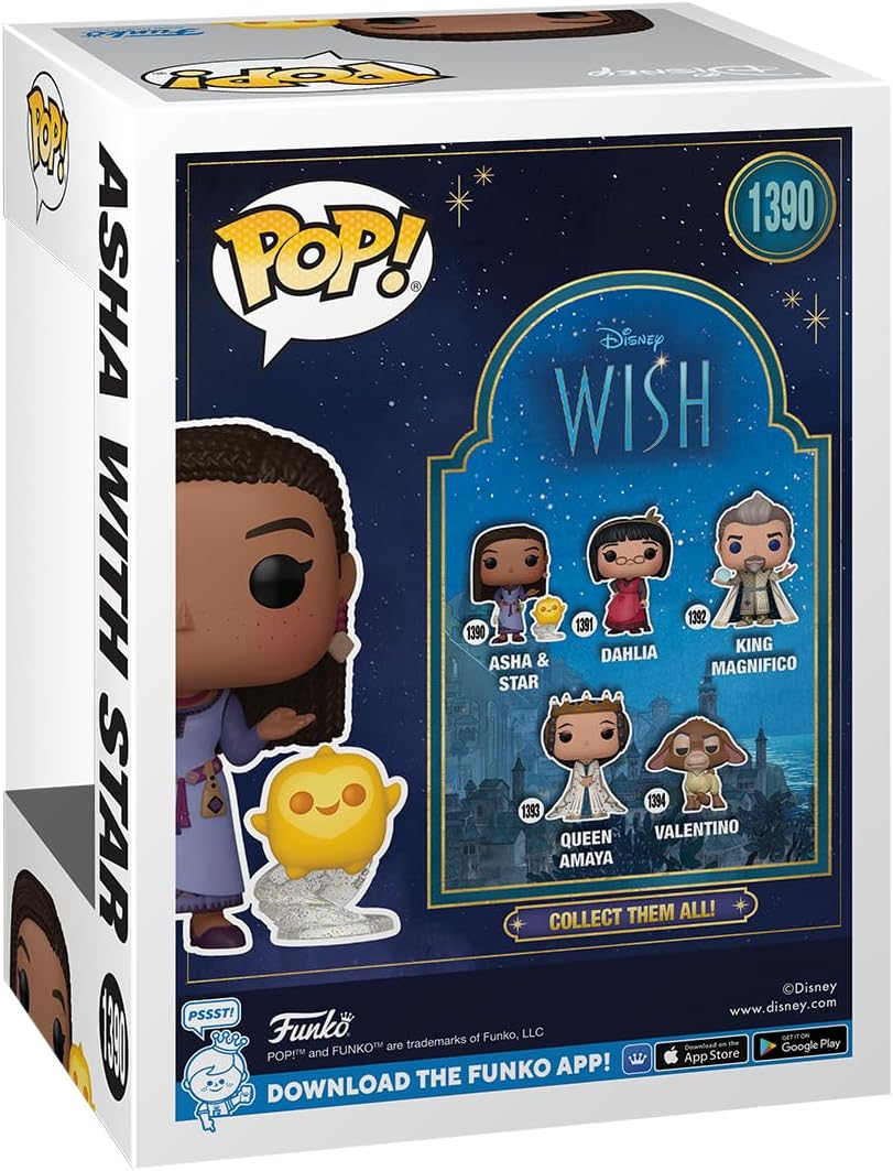 Funko POP! & Buddy: Disney Wish - Asha - Collectable Vinyl Figure 1390