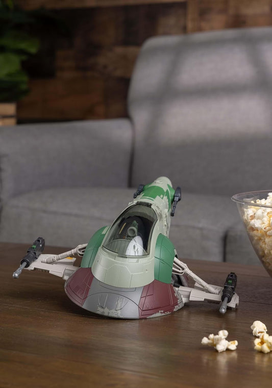 Star Wars Mission Fleet Starship Skirmish, Boba Fett and Starship Toy for Kids, 2.5-Inch-Scale Figure and Vehicle