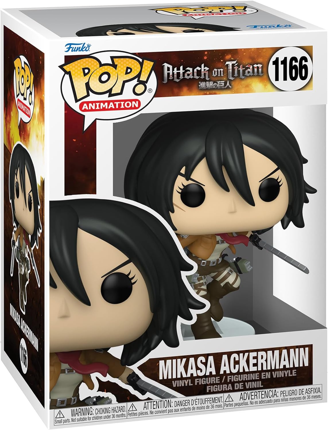 Funko POP! Animation: Attack on Titan - Mikasa Ackerman