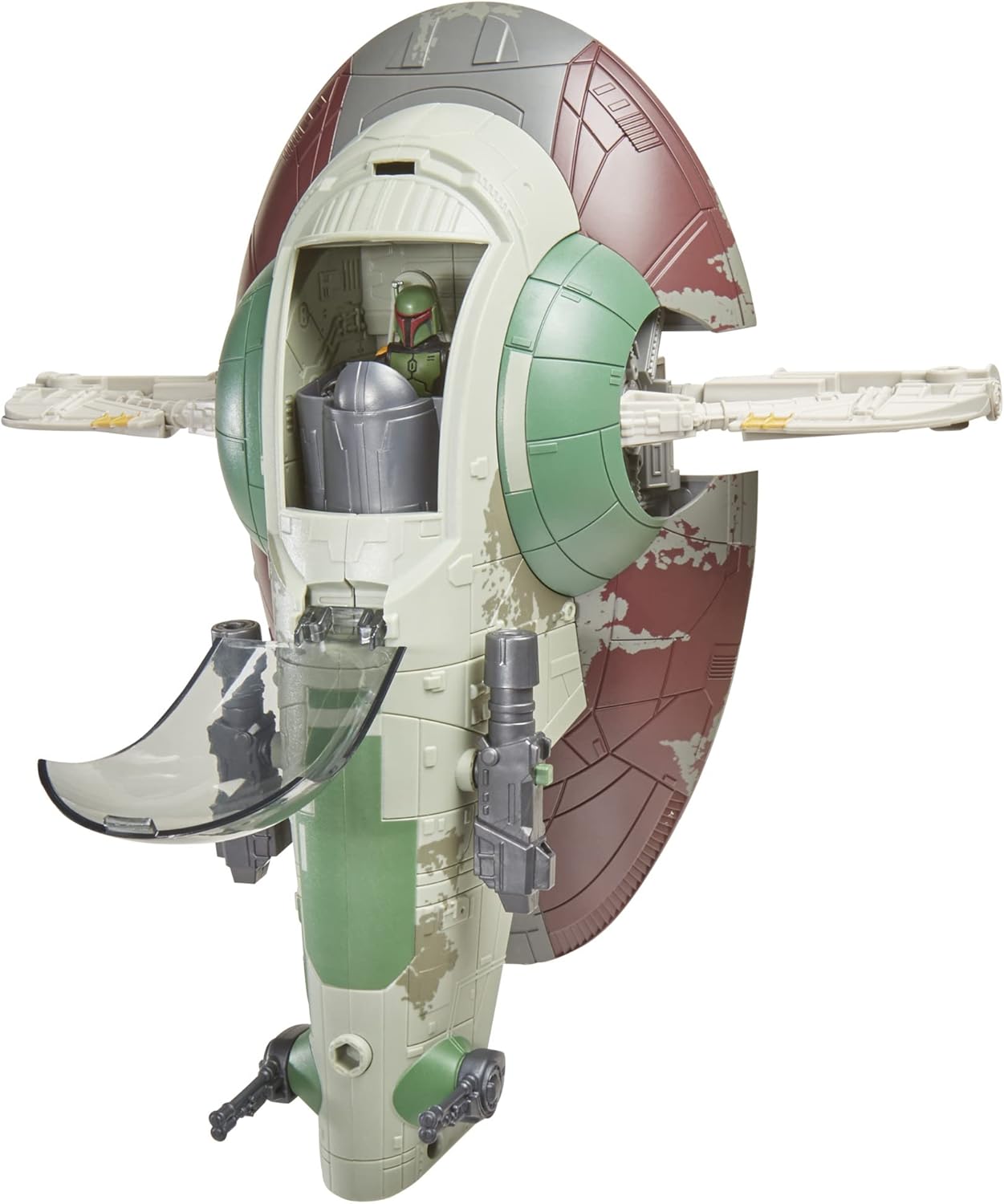 Star Wars Mission Fleet Starship Skirmish, Boba Fett and Starship Toy for Kids, 2.5-Inch-Scale Figure and Vehicle
