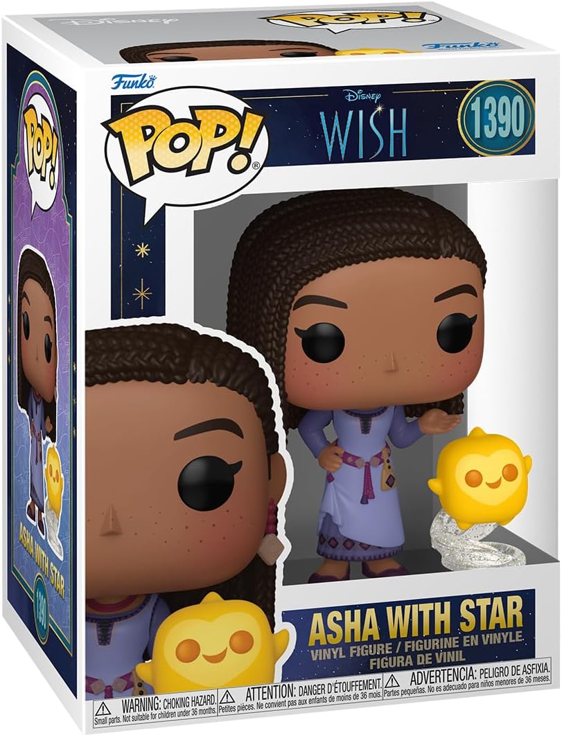 Funko POP! & Buddy: Disney Wish - Asha - Collectable Vinyl Figure 1390