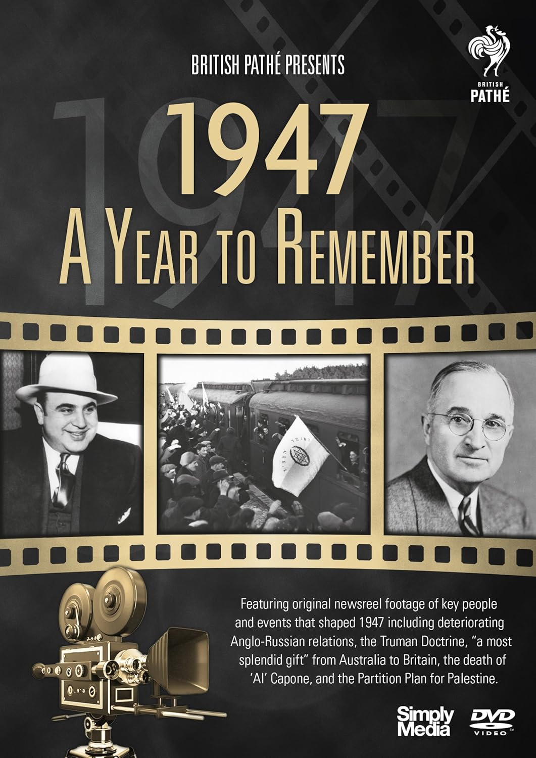 British Pathé News - A Year to Remember 1947 DVD