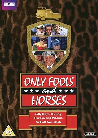 Only Fools & Horses 3 DVD Jolly Boys Hull & Back Heroes & Villains