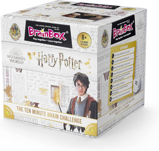 BrainBox Harry Potter | Fun & Educational Card Game | Ages 8+ | 1+ Players | 10 Minutes Play Time