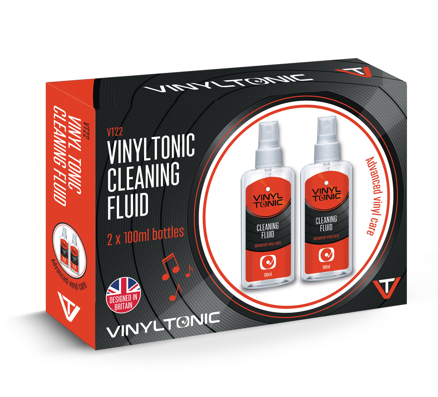 Vinyl Tonic Cleaning Fluid (Duo Pack 2x 100ml)