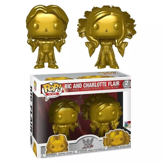 Funko POP! WWE - Ric & Charlotte Flair (WWE Exclusive)
